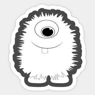 funny ghost Sticker